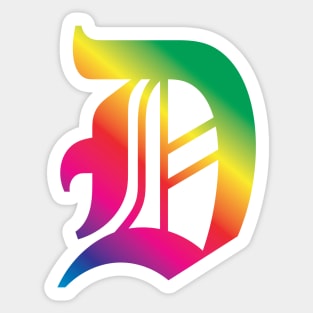 Detroit - Pride - Michigan Sticker